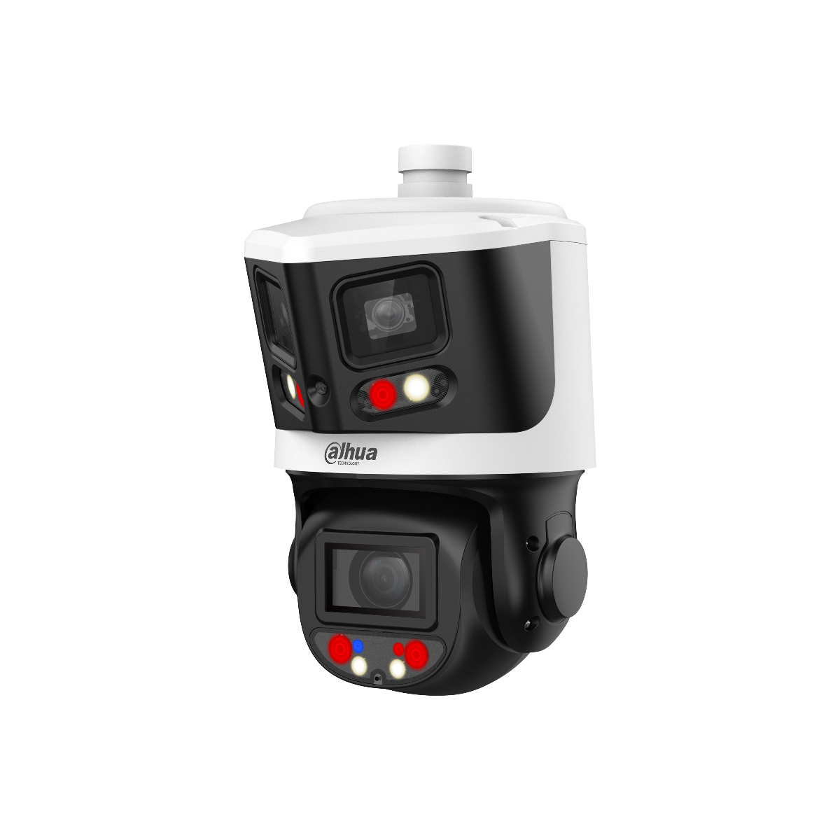 Dahua DH-SDT3E410-8P-MB-A-PV1 - 8MP & 4MP 10x Starlight TiOC Network Panoramic & PTZ Camera