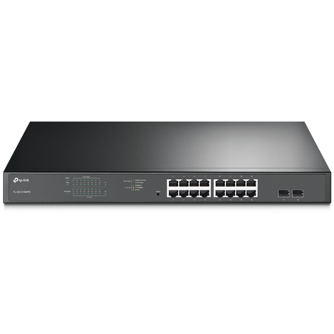 TP-Link 16-Port POE Gigabit Managed Rackmount Switch (TL-SG1218MPE)