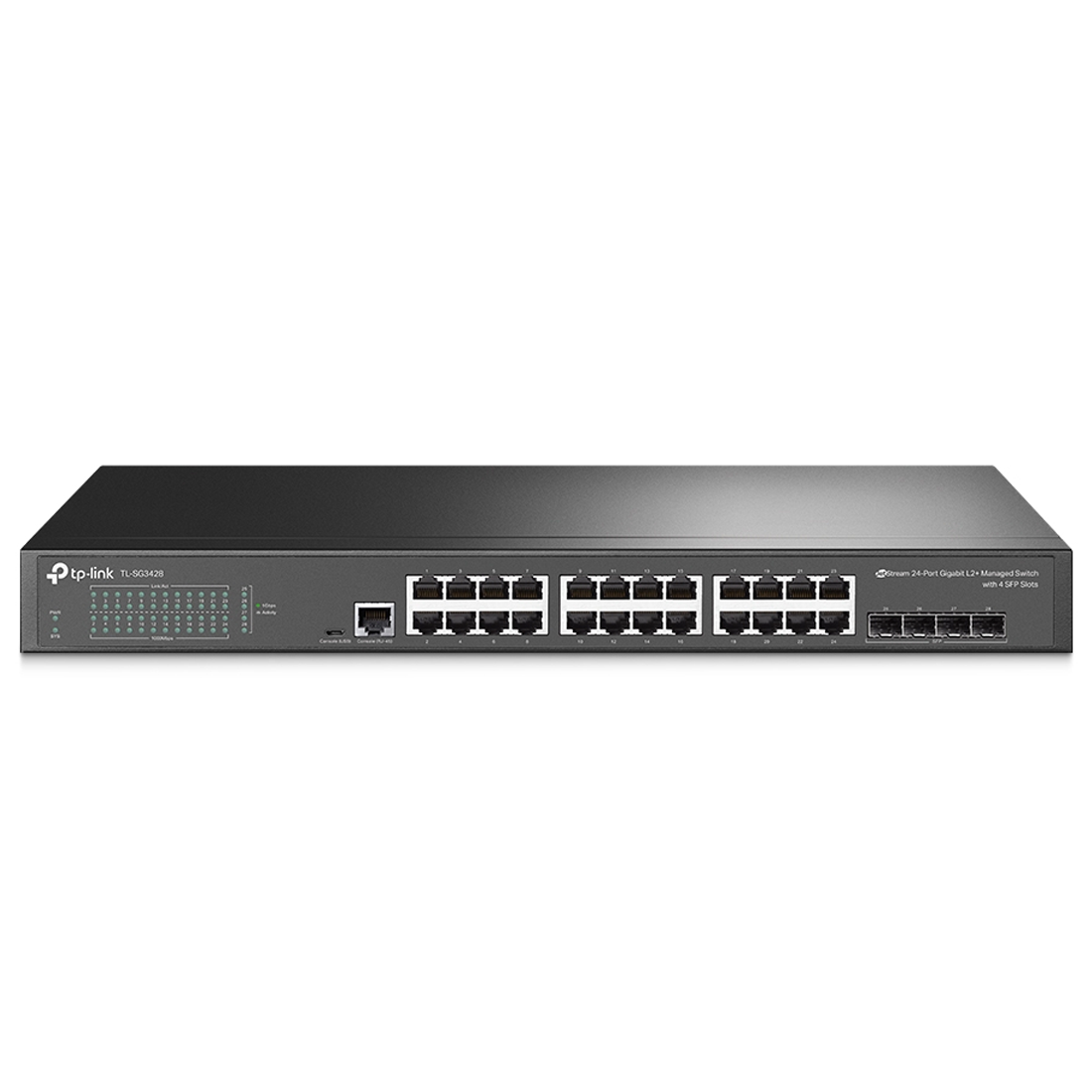 TP-Link Jetstream 24-Port Gigabit Managed Rackmount Switch (TL-SG3428)