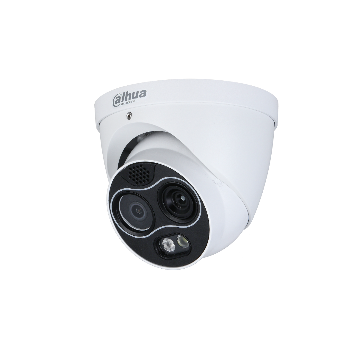 Dahua DHI-TPC-DF1241-B7F8-DW-S2 - 4MP Thermal WizSense Network Mini Hybrid Turret Camera - 8mm Lens