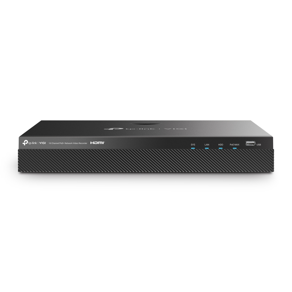 TP-Link NVR2016H-16MP - VIGI 16 Channel PoE Network Video Recorder