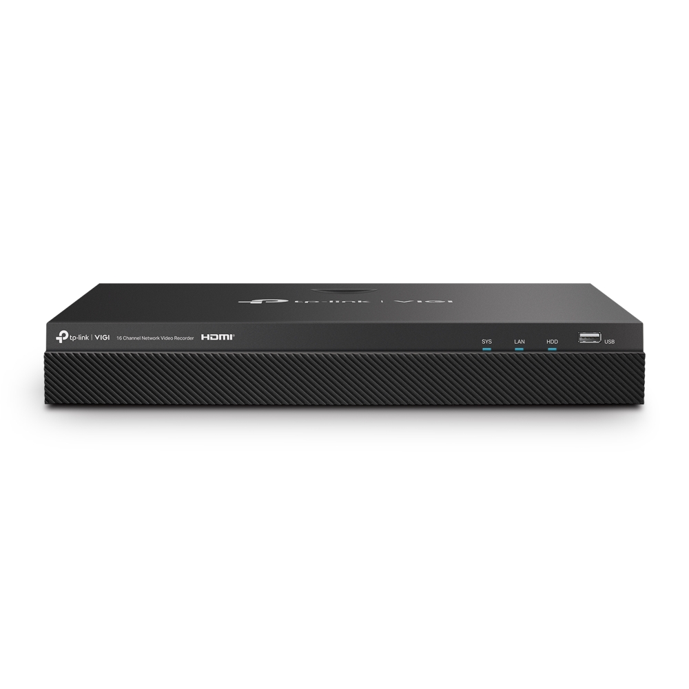 TP-Link NVR2016H - VIGI 16 Channel Non-PoE Network Video Recorder