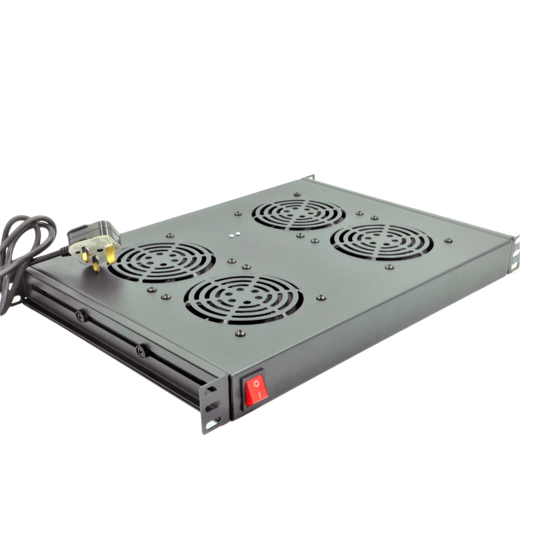 All-Rack Rack Mounted Fan Tray - All-Rack 2 Way Digital Thermostatic Rack Mount Fan Tray (FANRK2T)