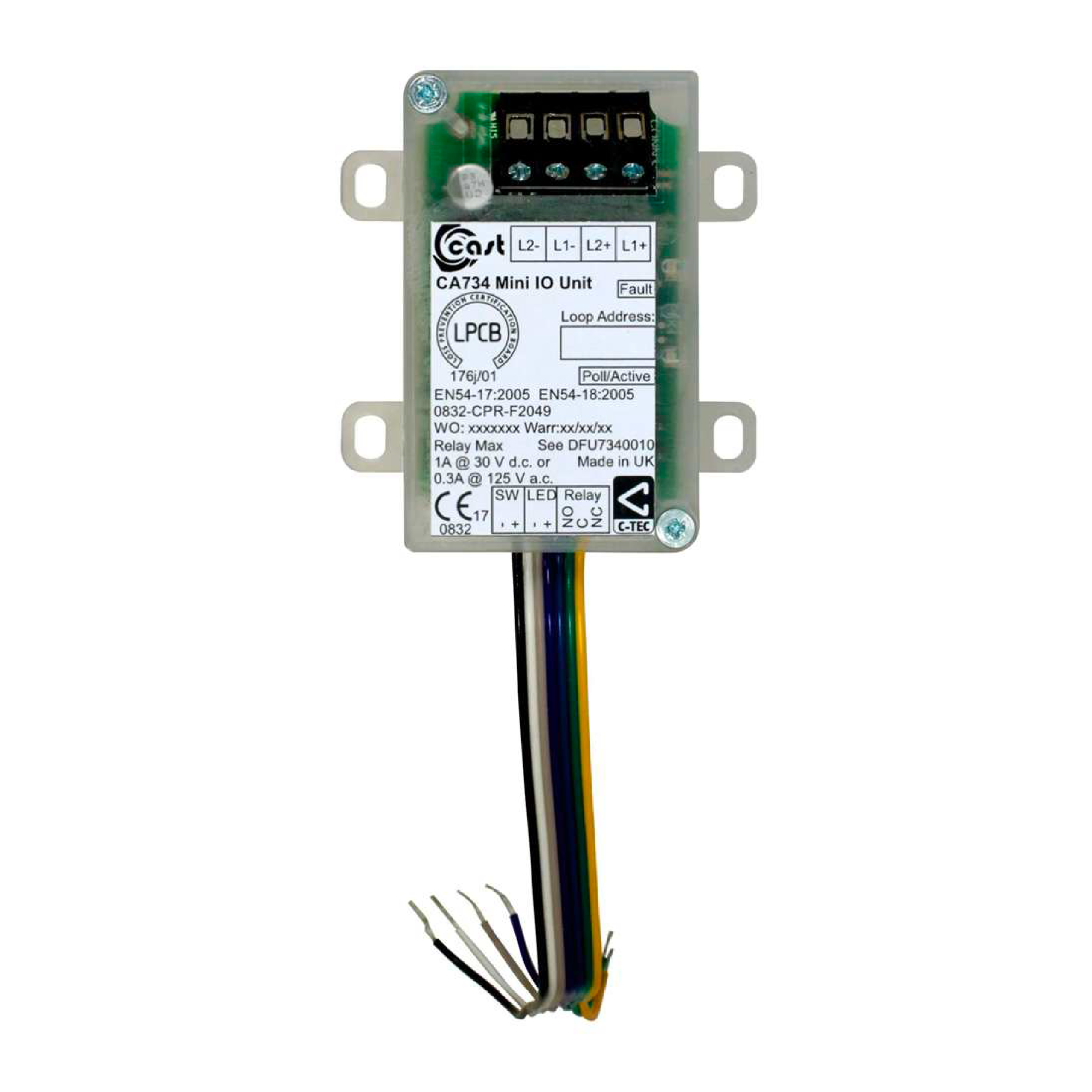 C-TEC CAST Mini Input Output Module (CTEC-CA734)