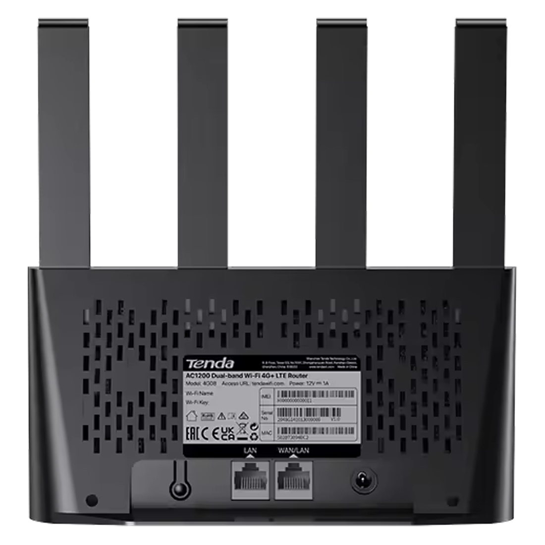 Tenda 4G08 - AC1200 4G+ Wi-Fi Router (TEN-4G08) - Image 2