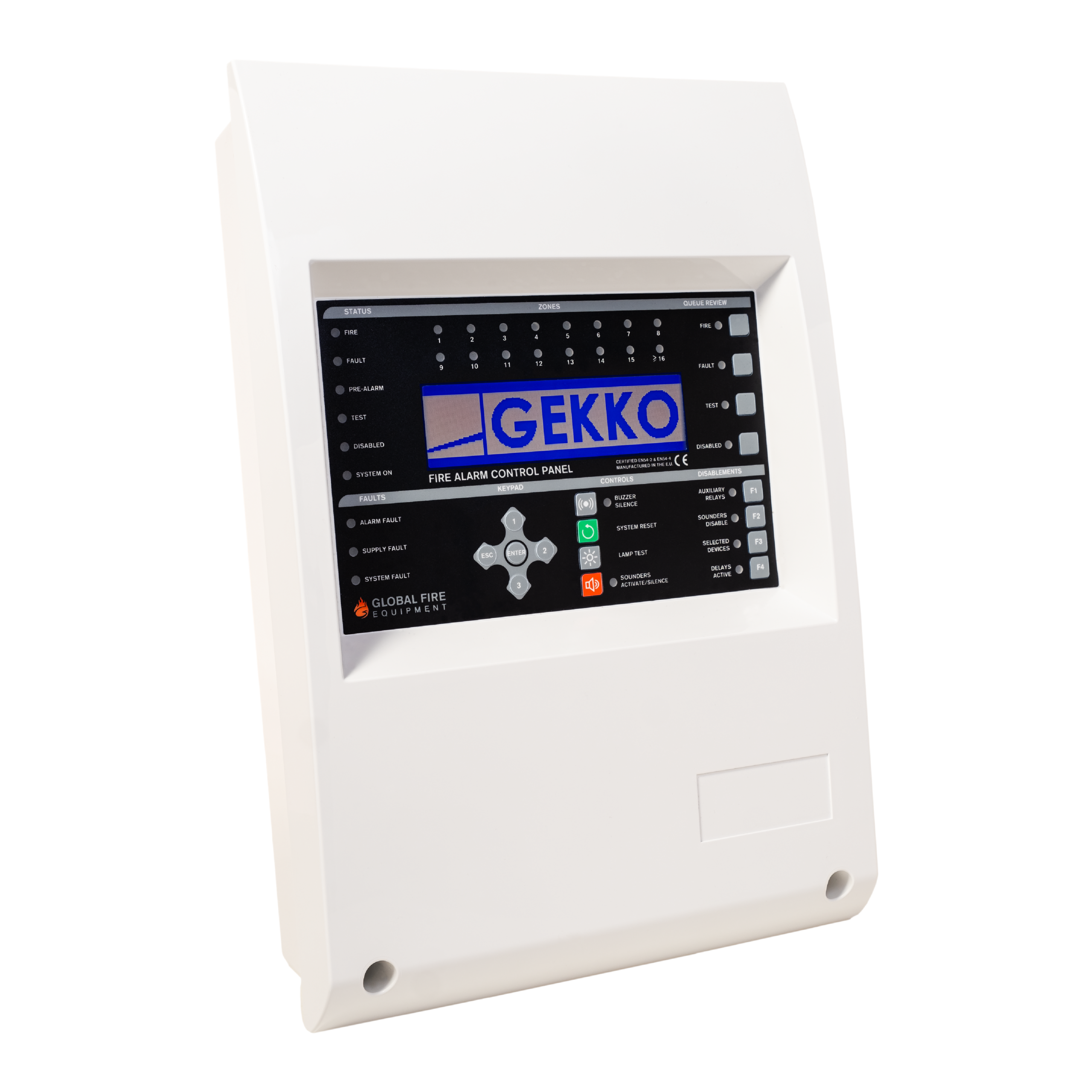 Global Fire GEKKO-0 Loop Addressable Fire Alarm Control Panel – GEKKO-0 (GEKKO-0)