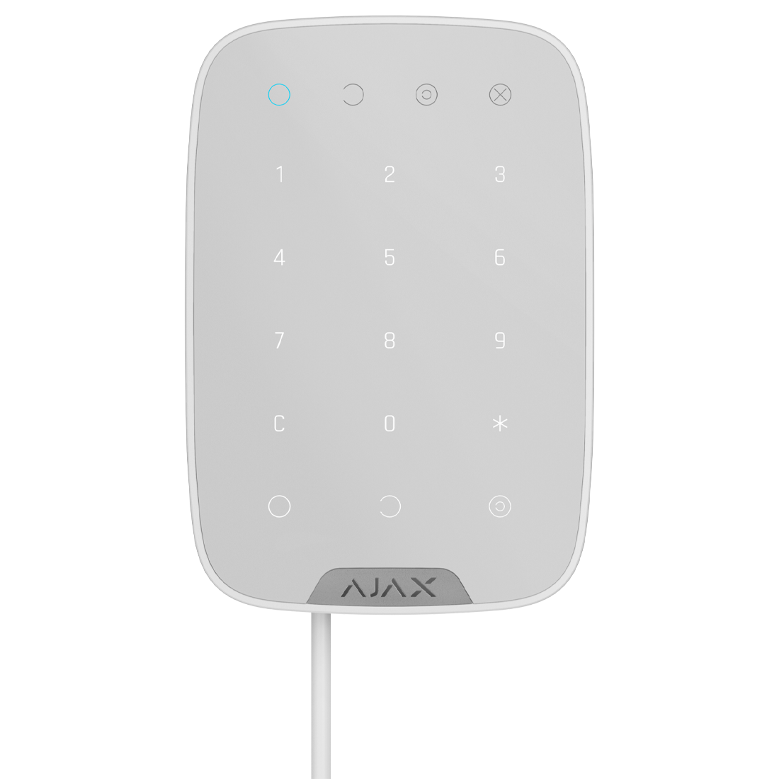 Ajax Fibra Keypad Arming Station - White (AJA-143601)