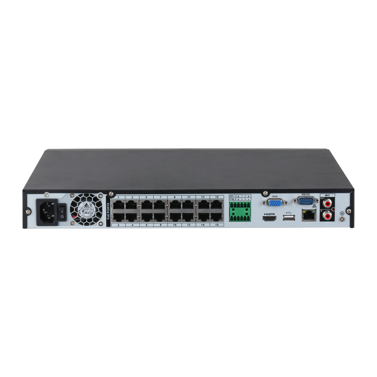 Dahua DHI-NVR4216-16P-EI - 16 Channel WizSense Network Video Recorder - Image 2