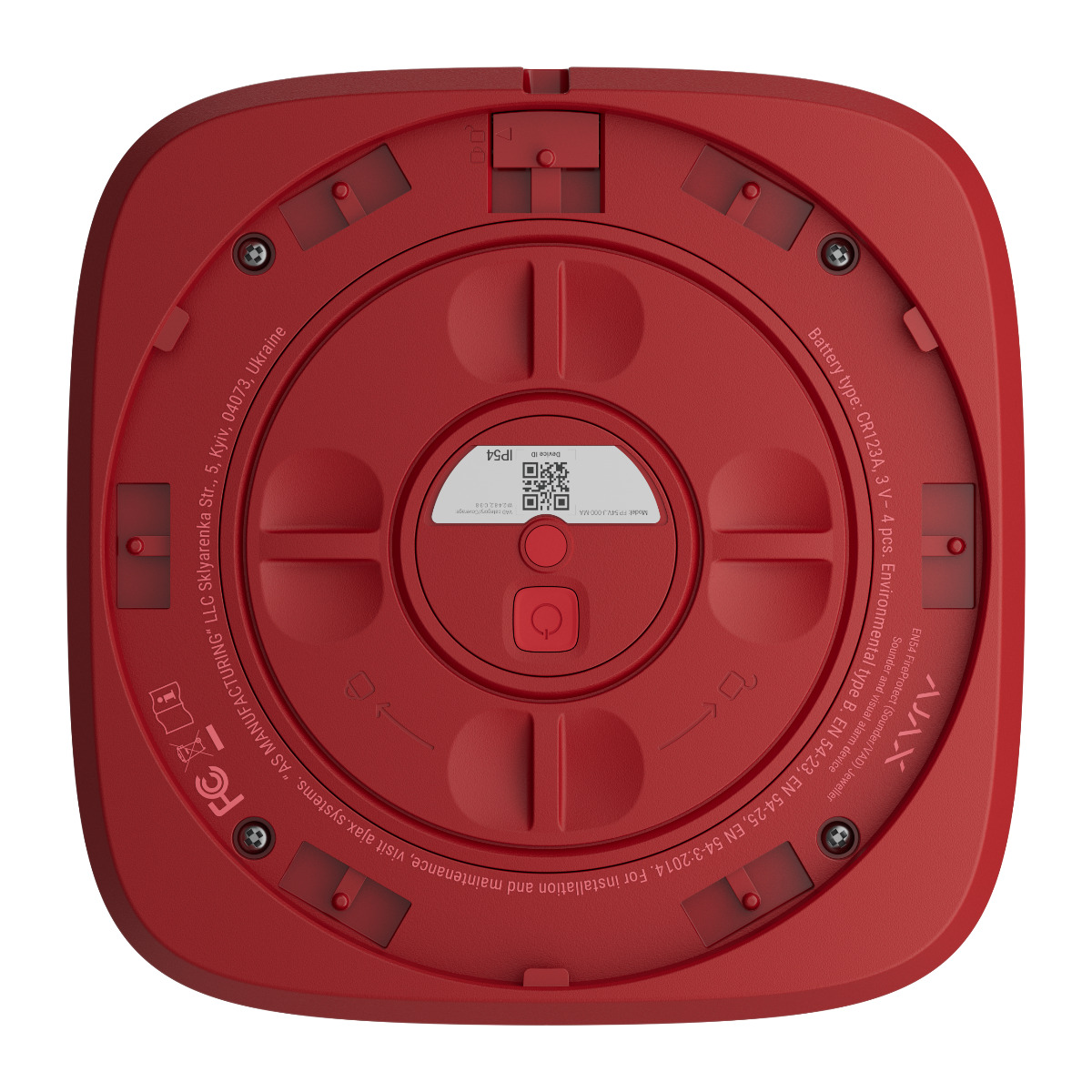 Ajax EN54 FireProtect (VAD) 118607 - Red - Image 5