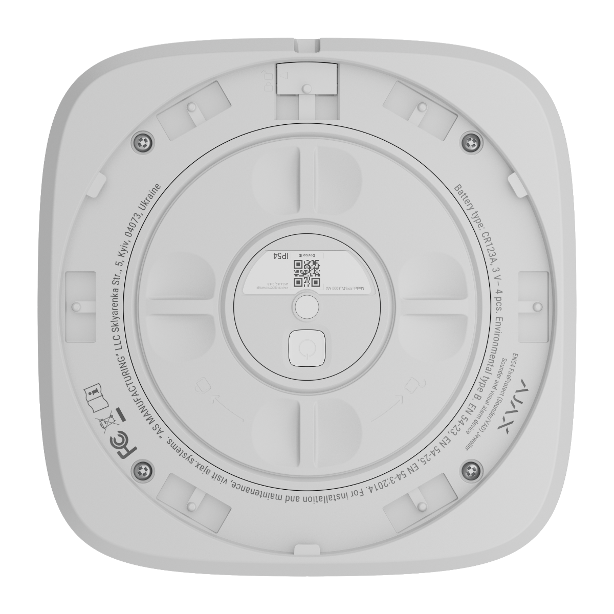 Ajax EN54 FireProtect Sounder/VAD 118599 - White - Image 7