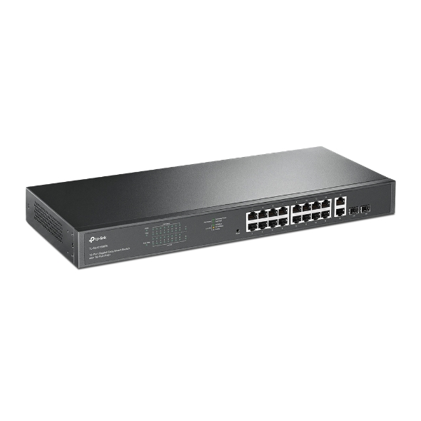TP-Link JetStream SG1218MPE - 18-Port Gigabit PoE Smart Switch (16-Port PoE+ 250W) - Image 2