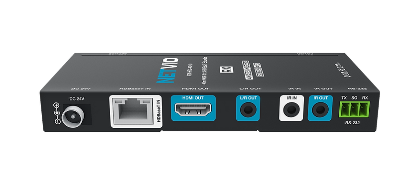 Netvio 40m 4K/60 HDR | 70m 1080p | HDBaseT Receiver - Image 2
