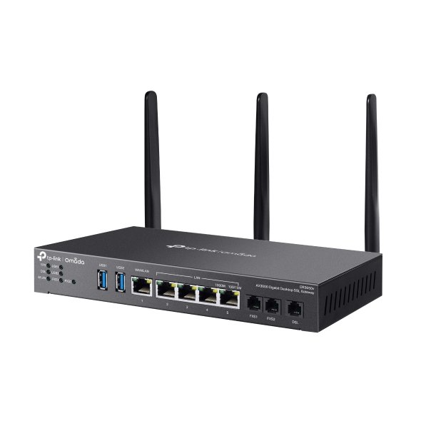 TP-Link Omada DR3650V - AX3000 Wi-Fi 6 Gigabit Desktop DSL Gateway - Image 2