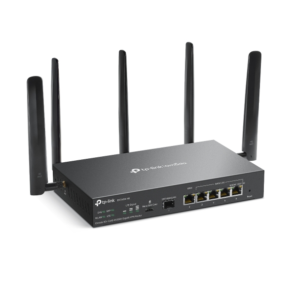 TP-Link Omada ER706W-4G - WiFi 6 4G+ CAT6 AX3000 Gigabit VPN Router - Image 2