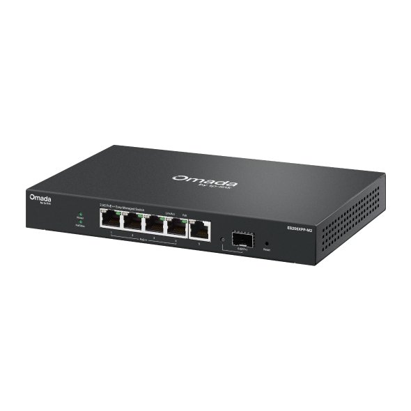 TP-Link Omada ES206XPP-M2 - 5 Port Easy Managed Switch with 4 Port PoE - Image 2