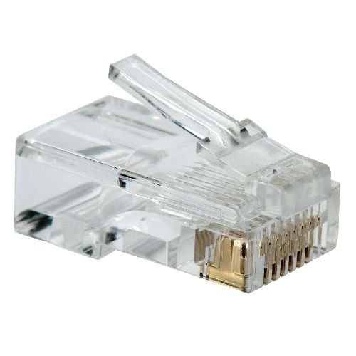 RJ45 Crimp Connector for CAT6 - Pack of 50 (CON-RJ45-CAT6-PK50)