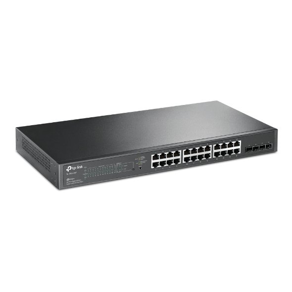 TP-Link JetStream SG2428P - 28 Port Gigabit PoE Smart Switch (24 Port PoE+)