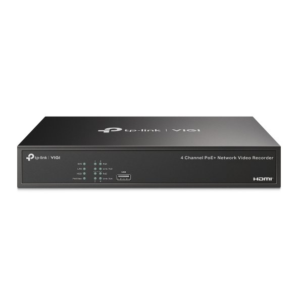 TP-Link NVR1004H-4P - VIGI 4 Channel PoE Network Video Recorder