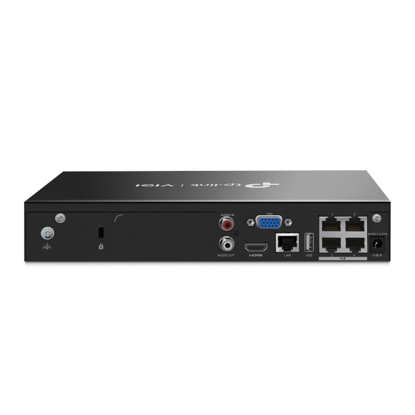 TP-Link NVR1004H-4P - VIGI 4 Channel PoE Network Video Recorder - Image 2