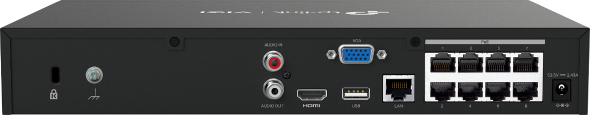 TP-Link NVR1008H-8MP - VIGI 8 Channel PoE Network Video Recorder - Image 2